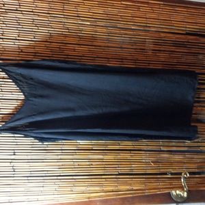 Black shell liner dress